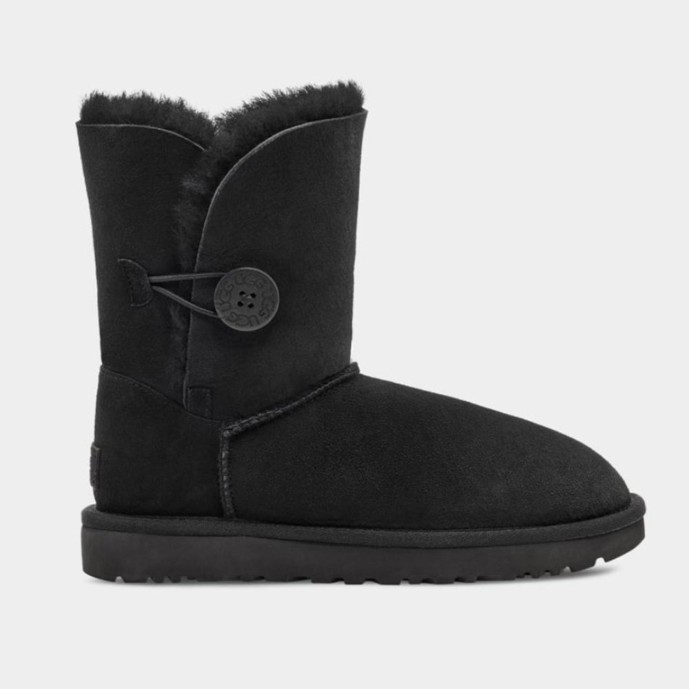 UGG Bailey Button Boots in Black